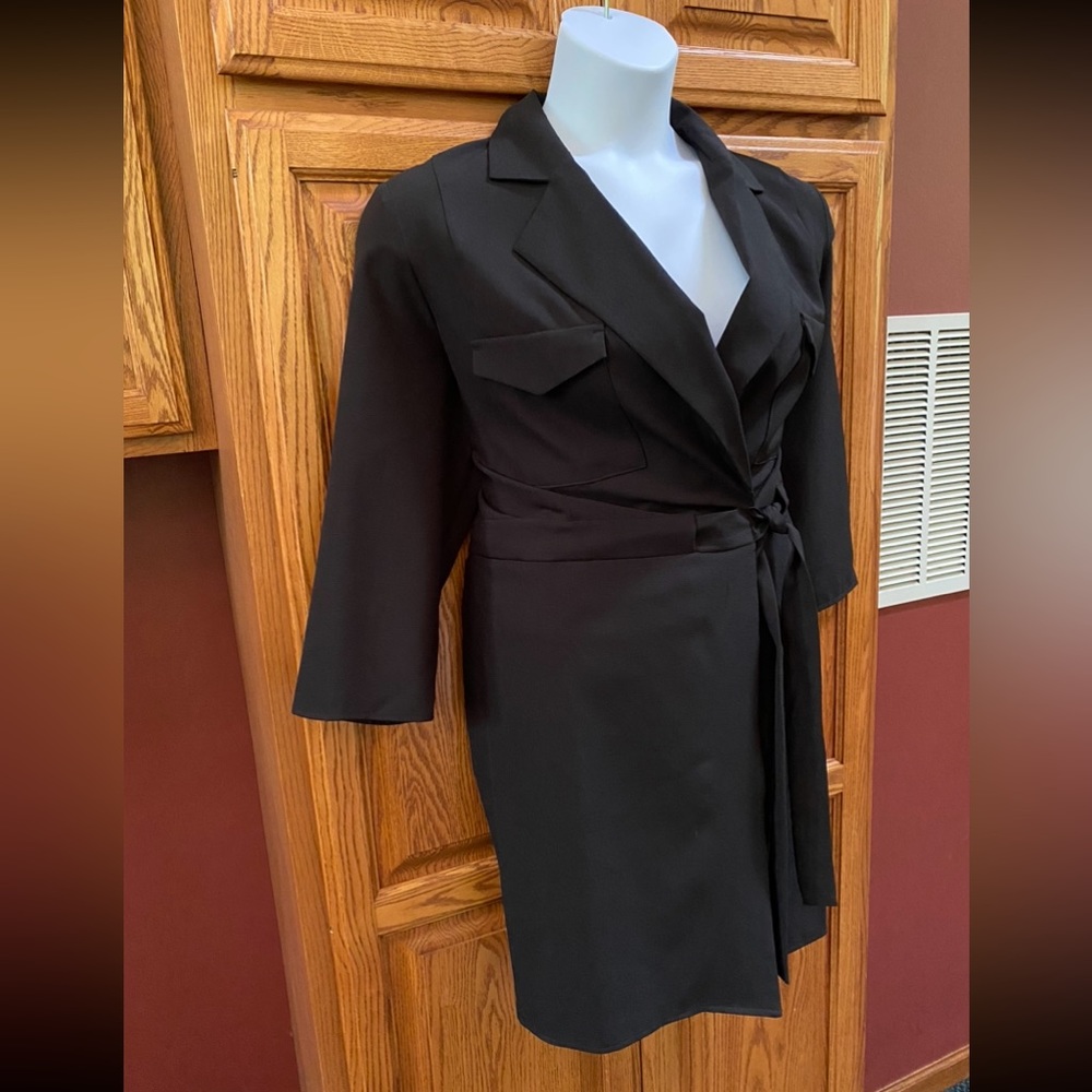 NWT ASOS Wrap Blazer Dress, Size 14
